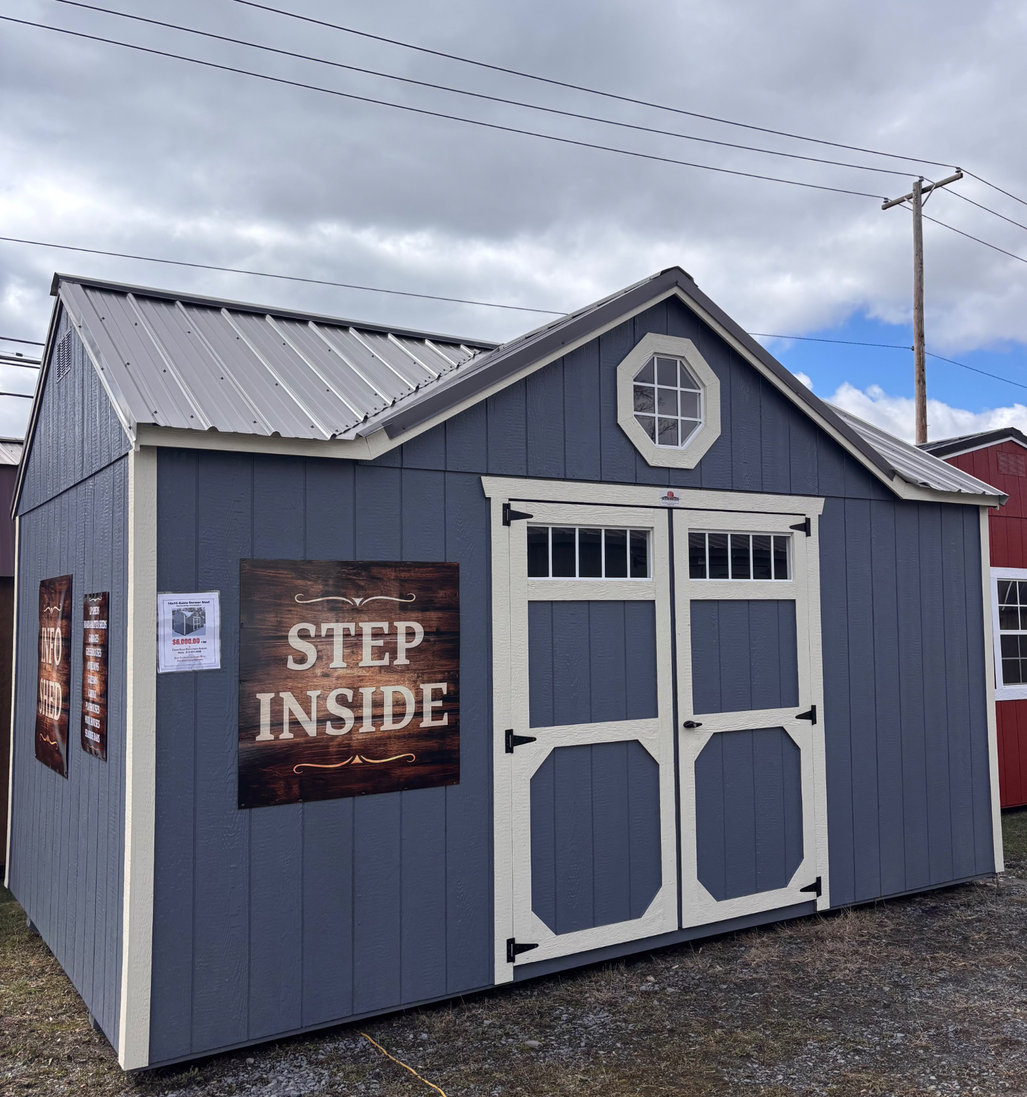 10' x 16' 10x16 Dormer Shed  for sale in Auburn, NY