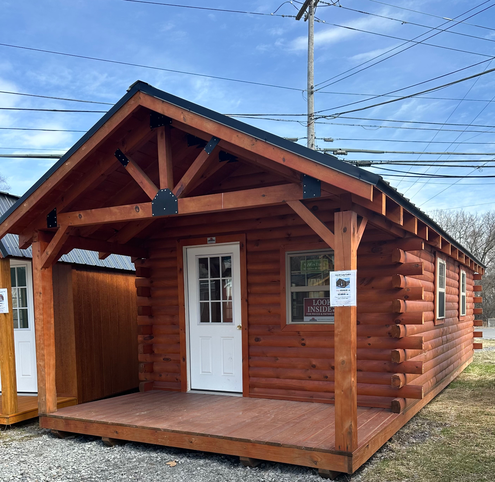 12' x 30' 12x30 Log Cabin for sale in Auburn, NY