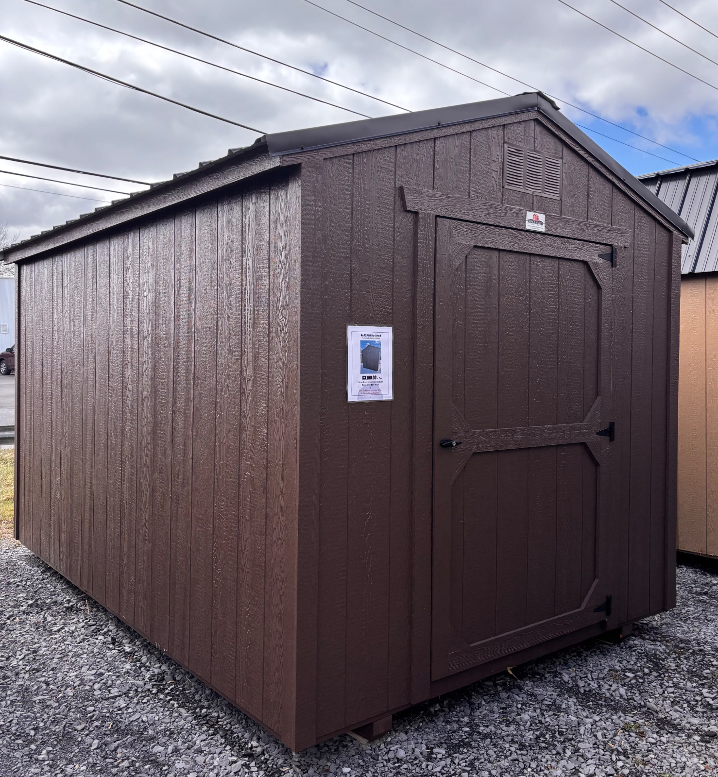 8' x 12' 8x12 Utility Shed for sale in Auburn, NY