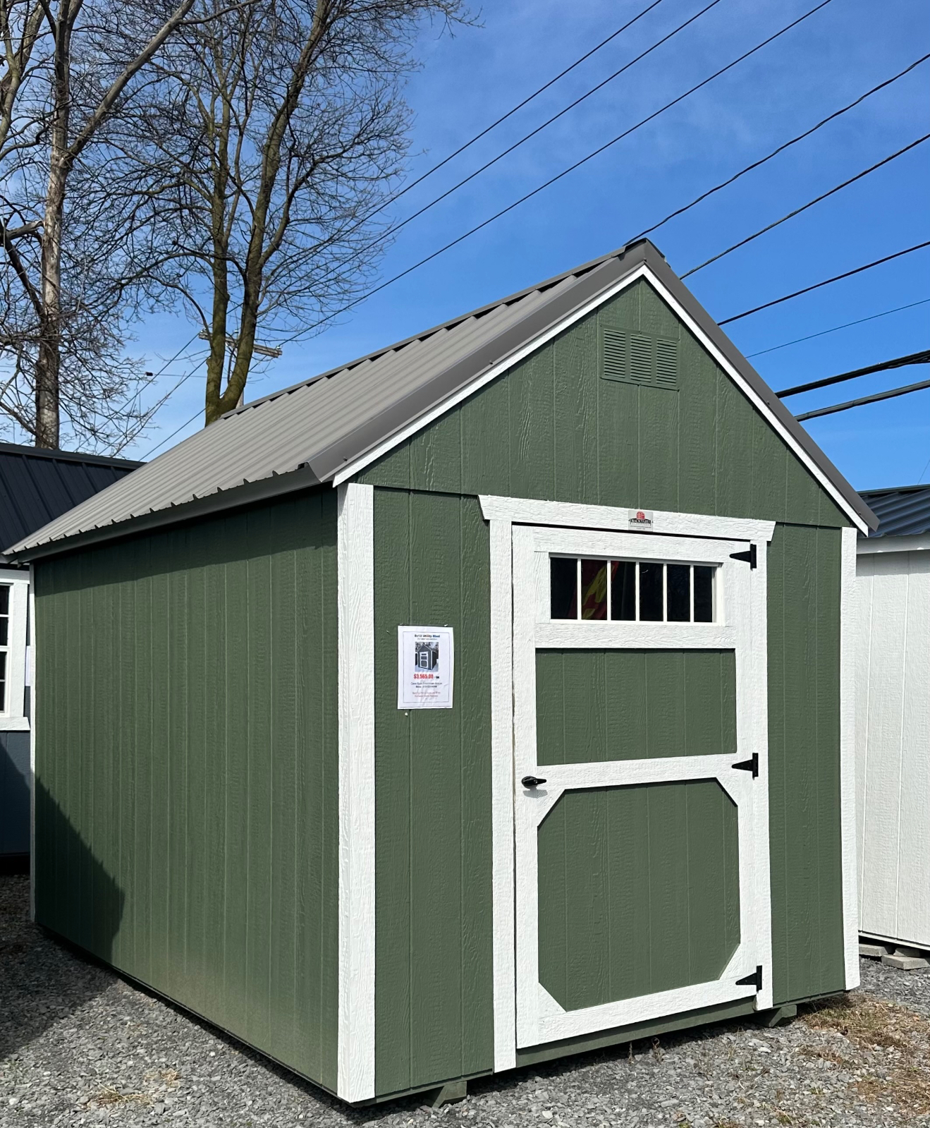 8' x 12' 8x12 Utility Shed for sale in Auburn, NY
