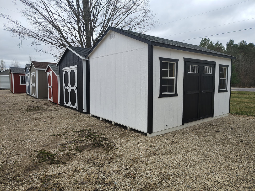 12' x 16' 12x16 Gable shed for sale - BC Barns near Lansing, MI for sale in OVID, MI