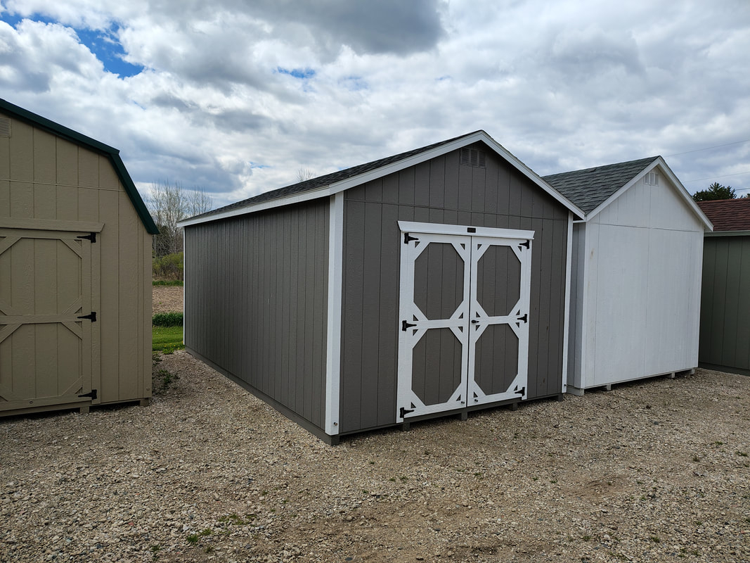 12' x 20' 12x20 Gable shed for sale by BC Barns for sale in OVID, MI