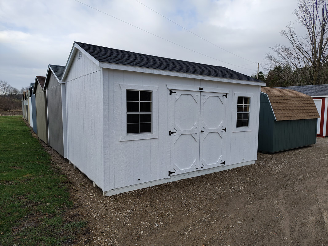 10' x 16' 10x16 Gable Shed for Versatile Workshop Storage in Ovid, MI for sale in OVID, MI