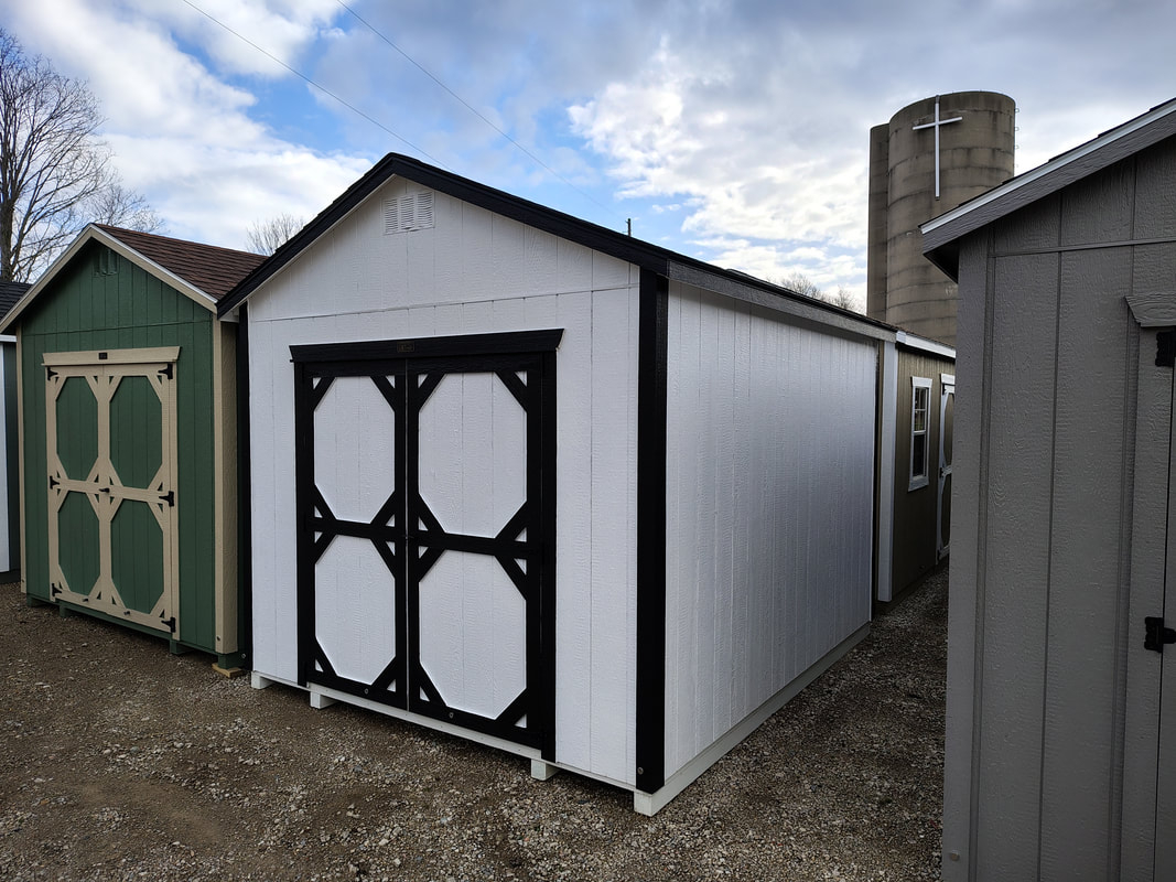 10' x 12' 10x12 Gable shed with 7-1/2' Sidewalls for sale in OVID, MI