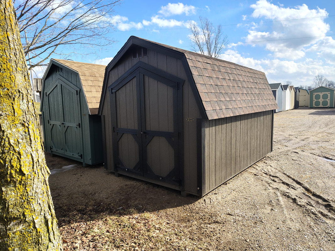 8' x 12' 8x12 Gambrel Shed for sale in OVID, MI