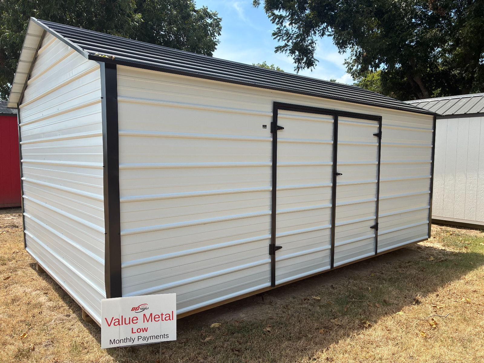 10' x 16' 10x16 Side Value Metal $174.75 Down and $140.12/Month for sale in Gilmer, TX