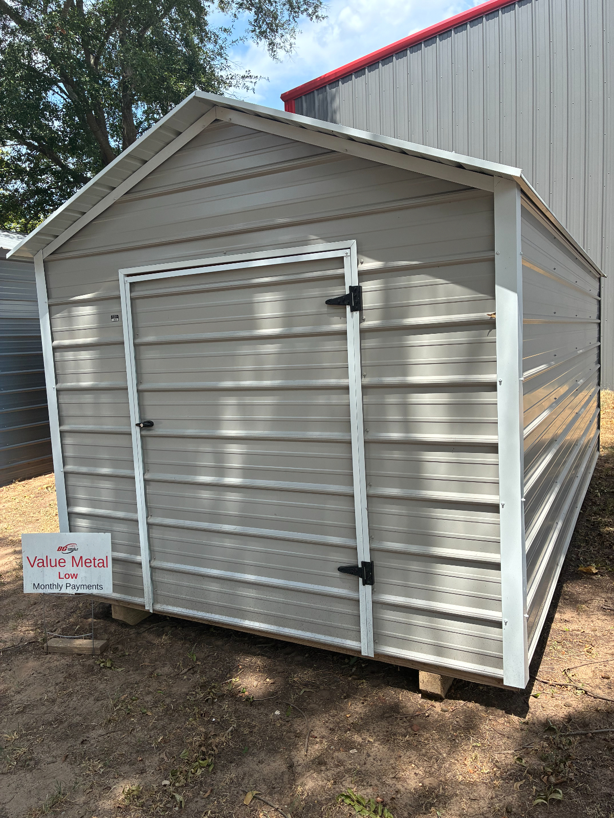 8' x 16' 8x16 Value Metal $139.75 Down and $108.05/Month for sale in Gilmer, TX