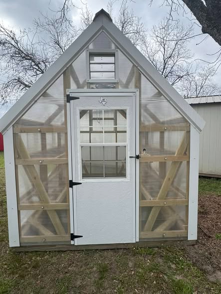 8' x 12' 8x12 A-Frame Greenhouse in Gilmer, TX for sale in Gilmer, TX