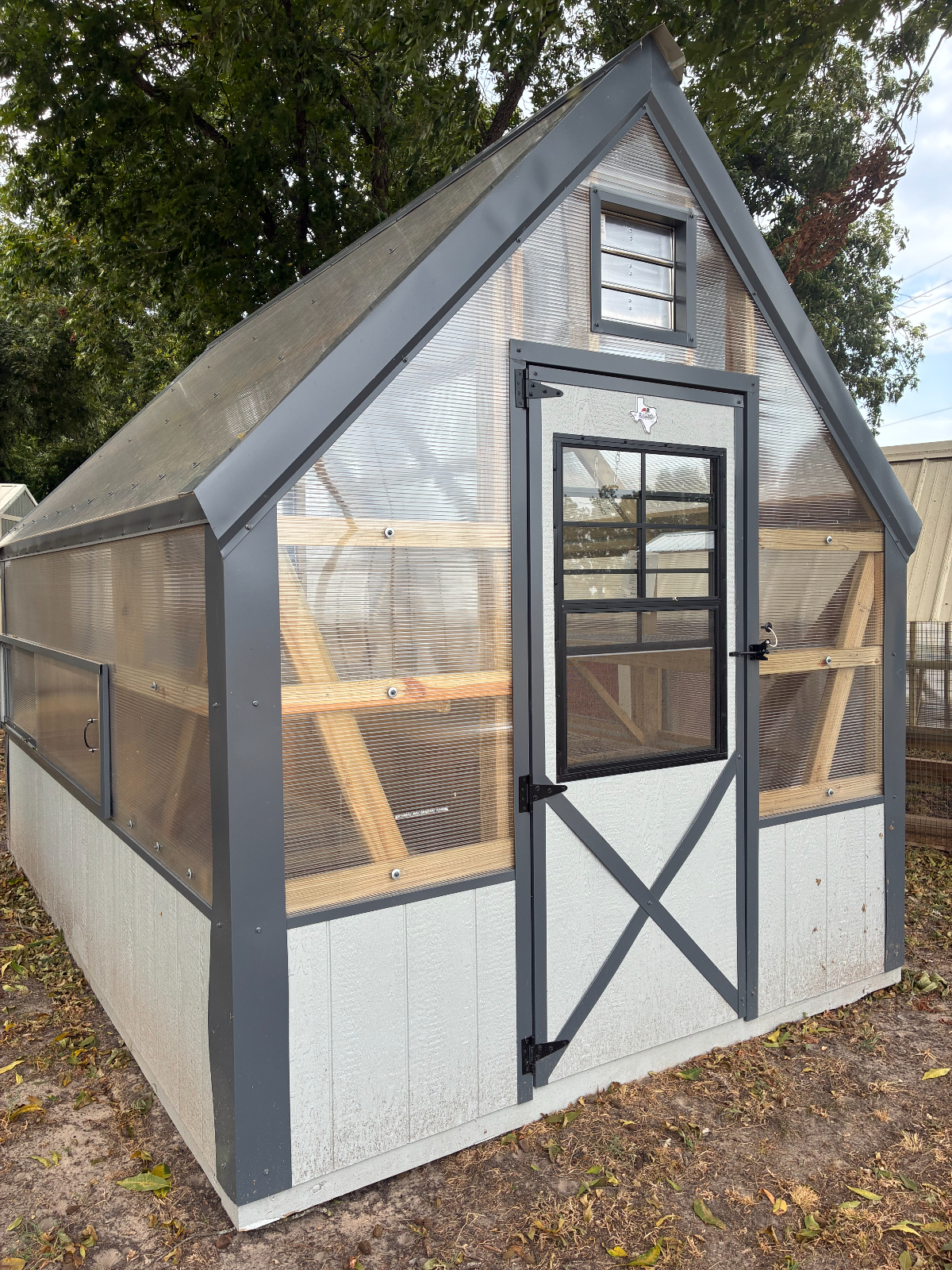 8' x 12' 8x12 A-Frame Greenhouse (With Electrical) in Gilmer, TX for sale in Gilmer, TX
