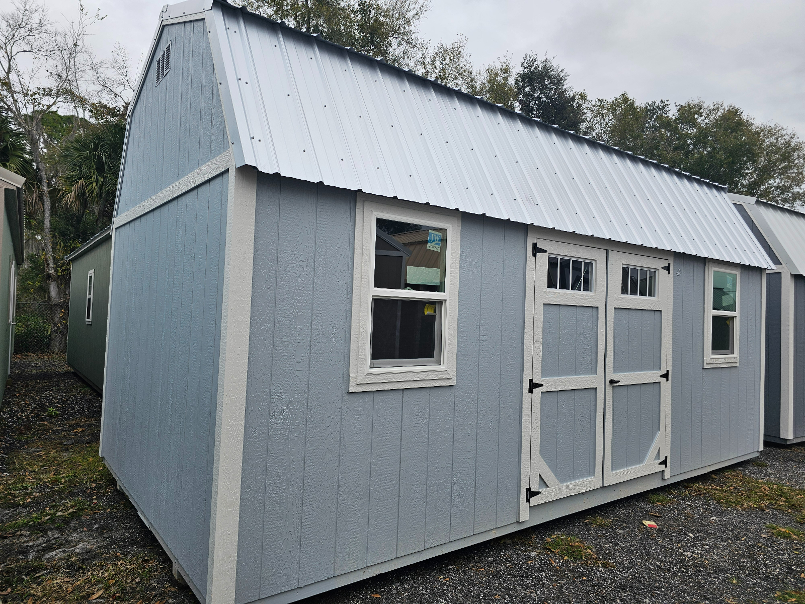 10 x 20 Side Lofted Barn Shed For Sale from CnJ Storage Solutions in