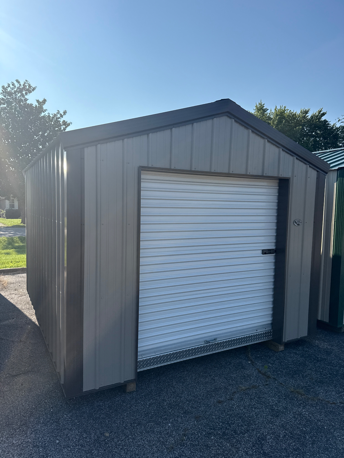 10' x 12' Compact Tool Storage A-Frame Shed 10x12 at Morgan Avenue in Evansville, IN for sale in Evansville, IN