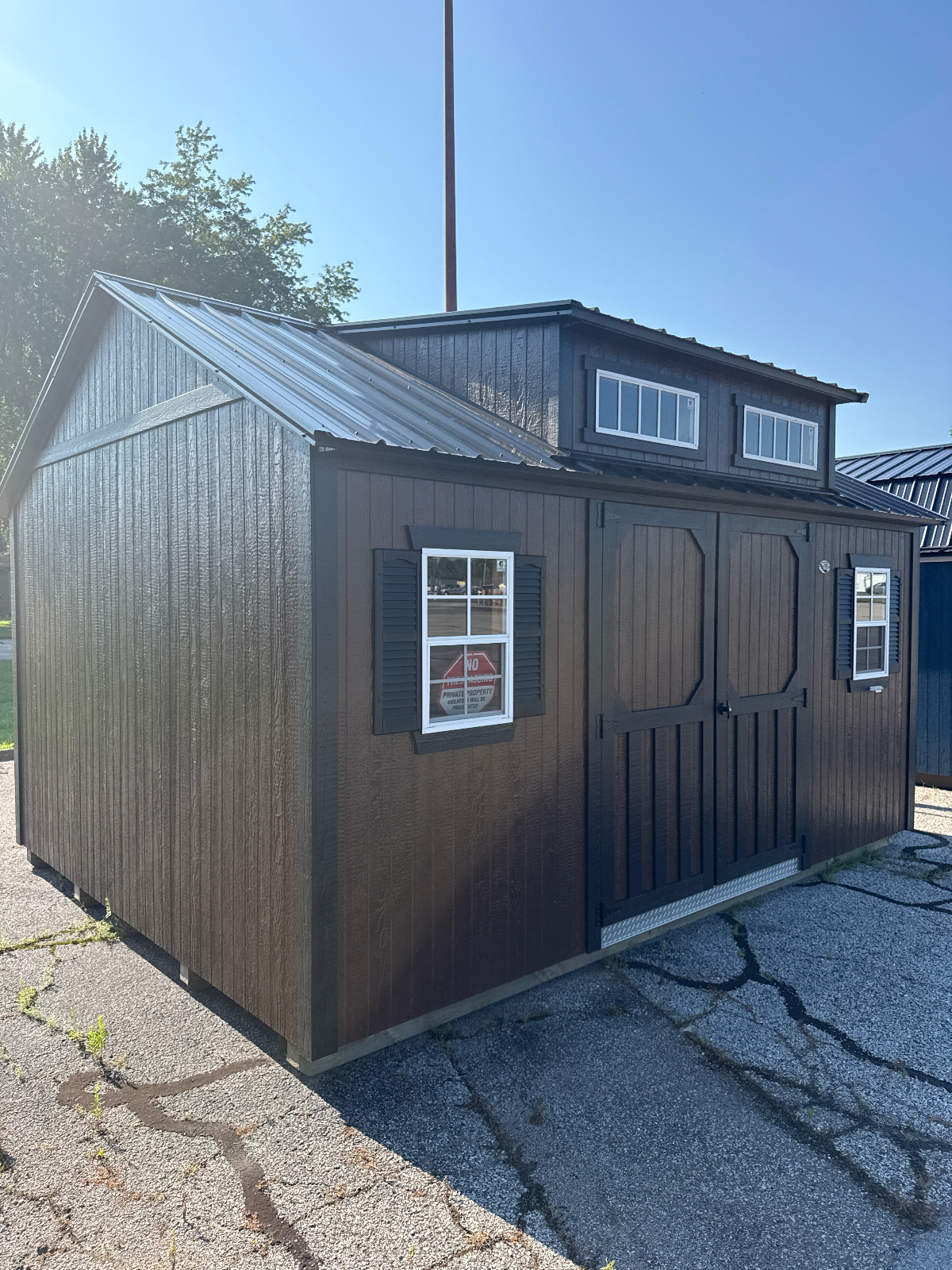 12' x 16' Elite A-Frame Shed 12x16 for Garden Tool Storage at Morgan Avenue in Evansville, IN for sale in Evansville, IN