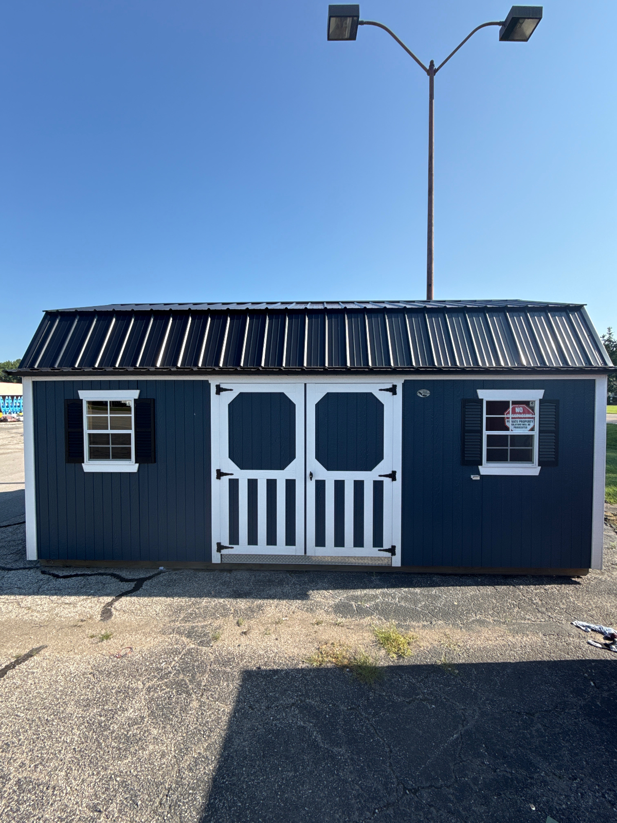 12' x 20' Elite Lofted Gambrel Garden Shed 12x20 - Seasonal Organization at Morgan Avenue in Evansville, IN for sale in Evansville, IN