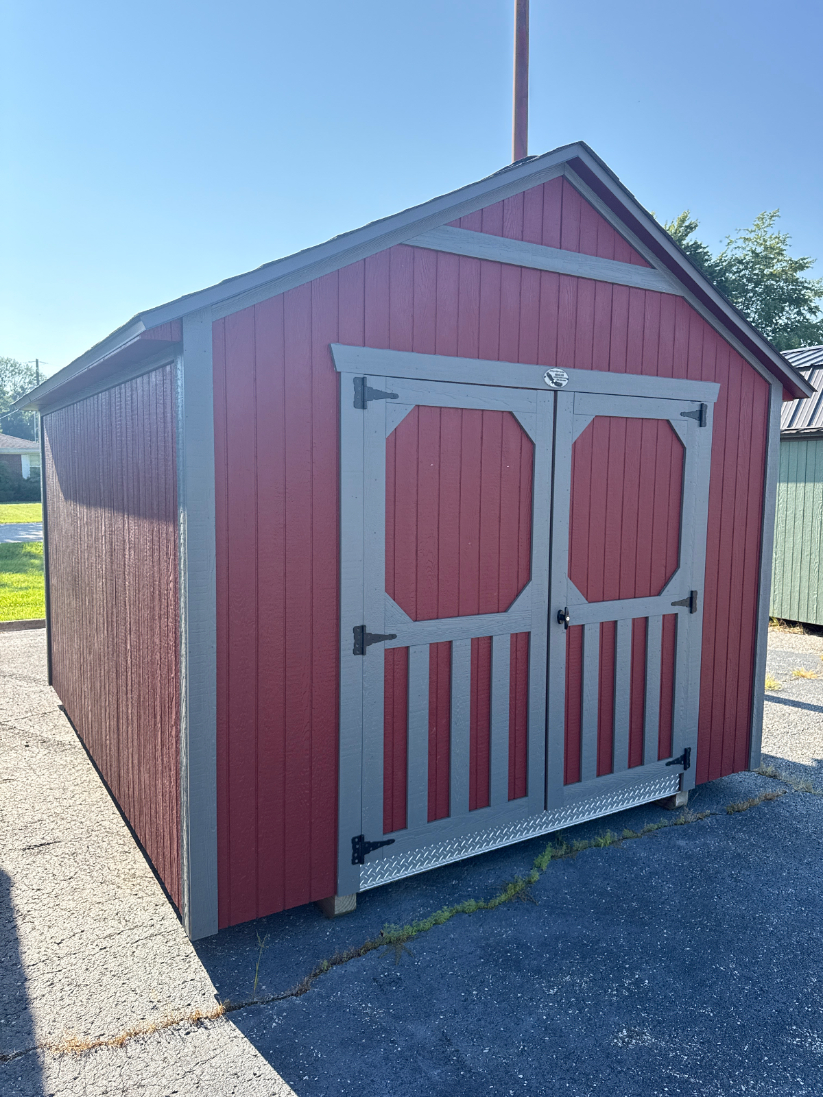 10' x 12' 10x12 A-Frame Elite Shed for Small Space Organization at Morgan Avenue in Evansville, IN for sale in Evansville, IN