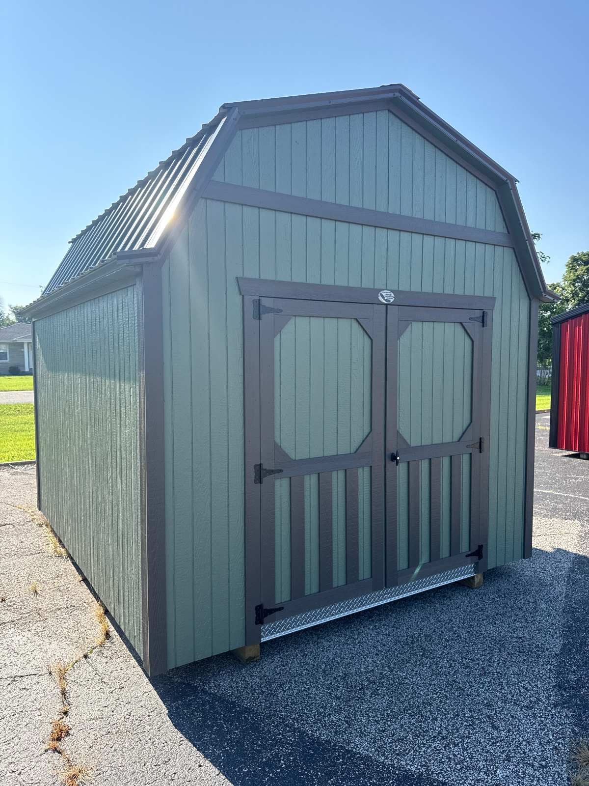 10' x 12' 10x12 Gambrel Lofted Barn Shed for Compact Tool Storage at Morgan Avenue in Evansville, IN for sale in Evansville, IN