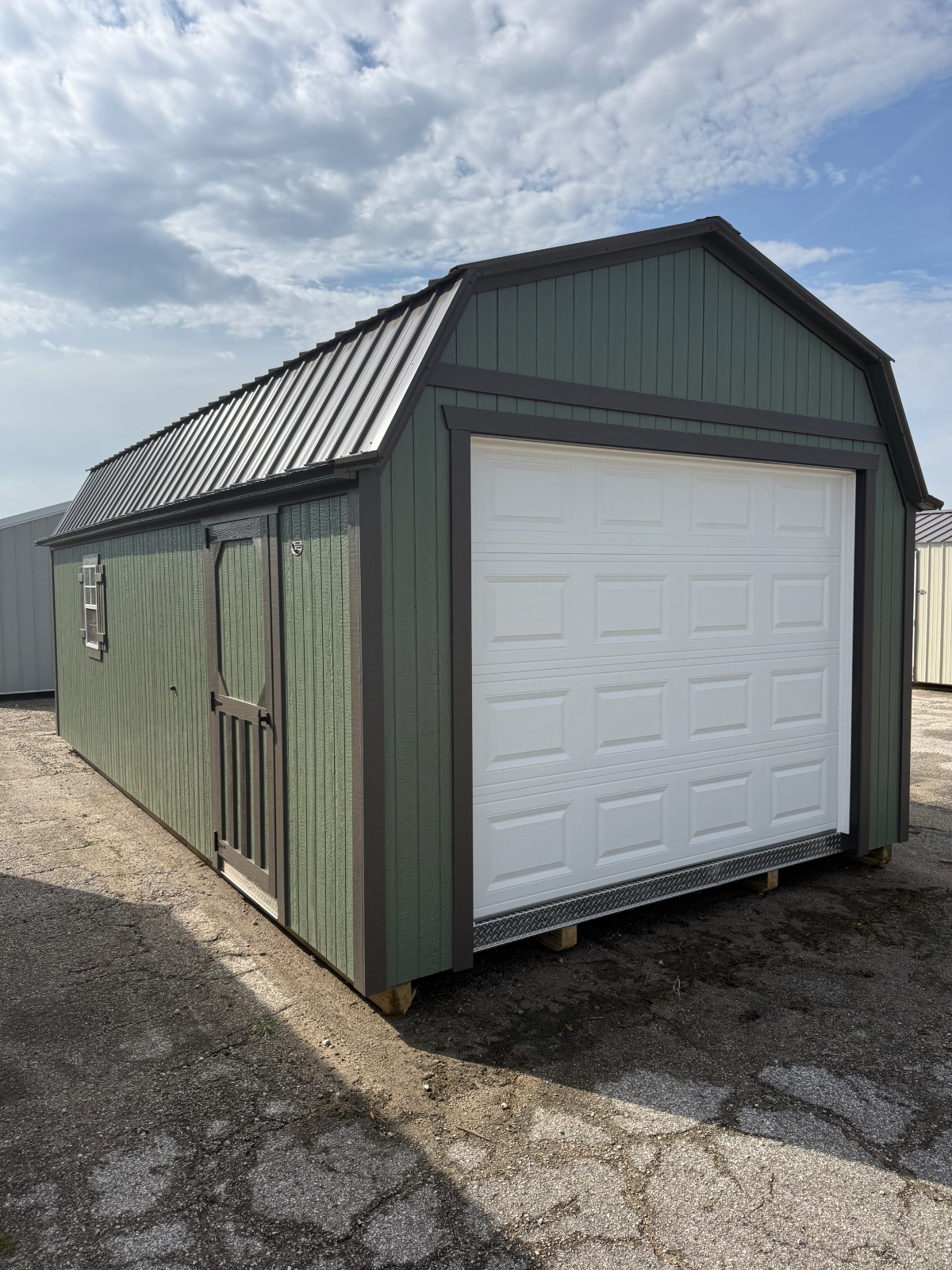 12' x 24' 12x24 Gambrel Lofted Garage for Multi-Vehicle Storage in Haubstadt, IN for sale in Haubstadt, IN