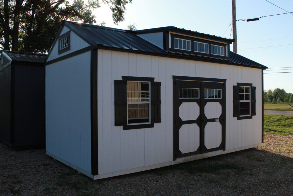 10' x 20' Dormer A-Frame Shed 10x20 for Hobby & Tool Storage in Amite City, LA for sale in Amite City, LA