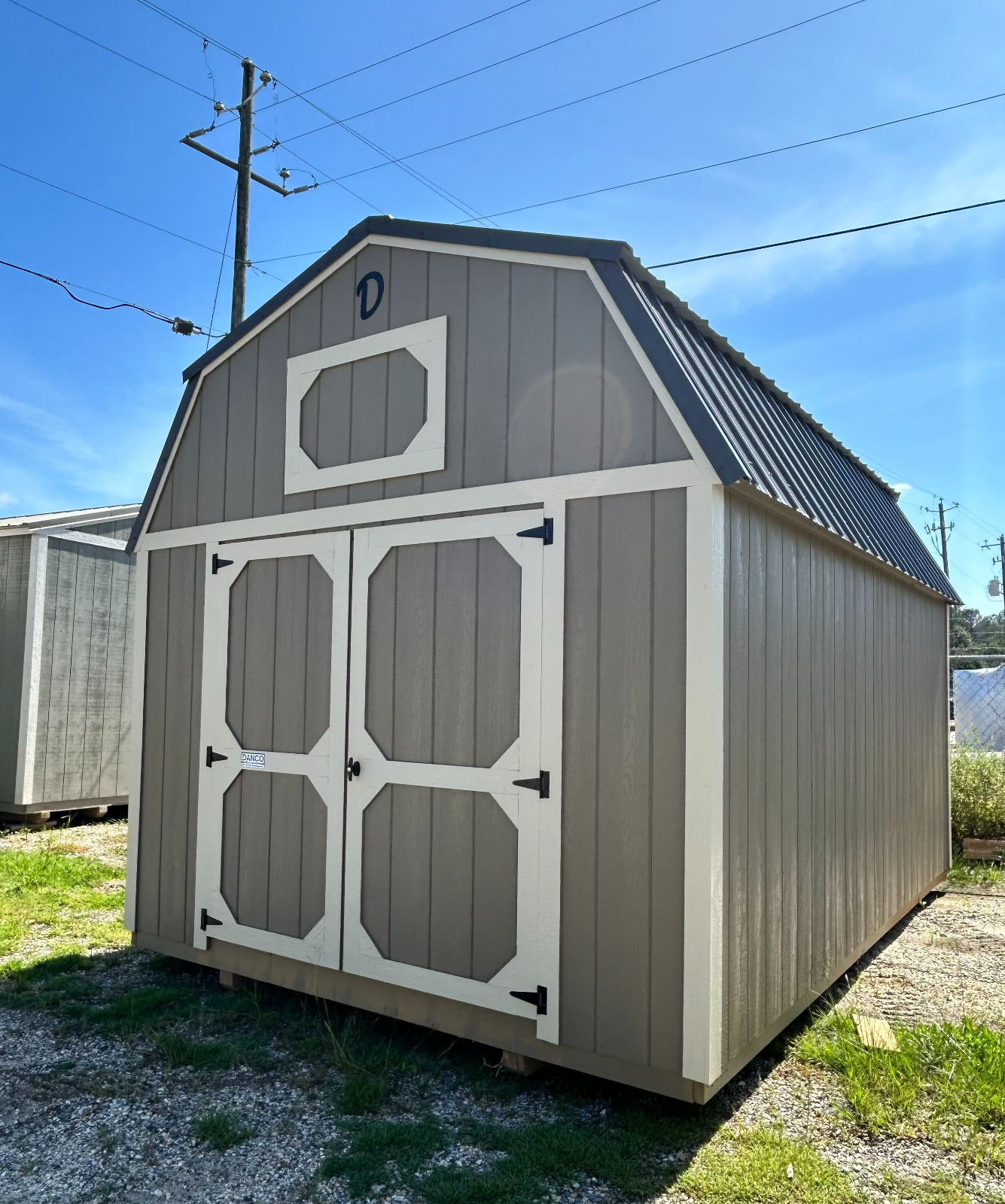 10' x 16' Lofted A-Frame Shed 10x16 for Hobby & Tool Storage in Gulfport, MS for sale in Gulfport, MS
