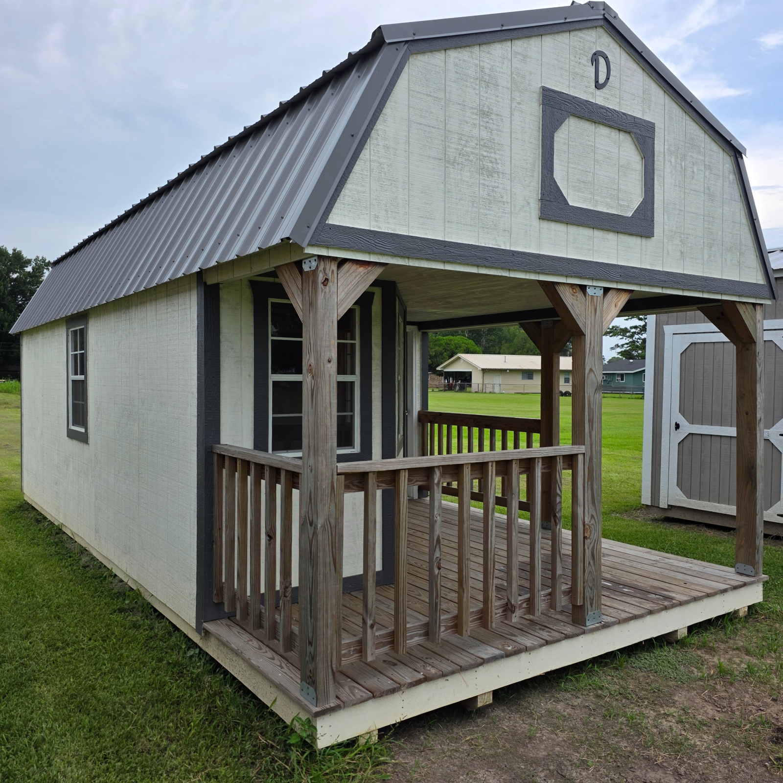 12' x 24' Lofted Barn Cabin for Multi-Use Living & Storage 12x24 in New Iberia, LA for sale in New Iberia, LA