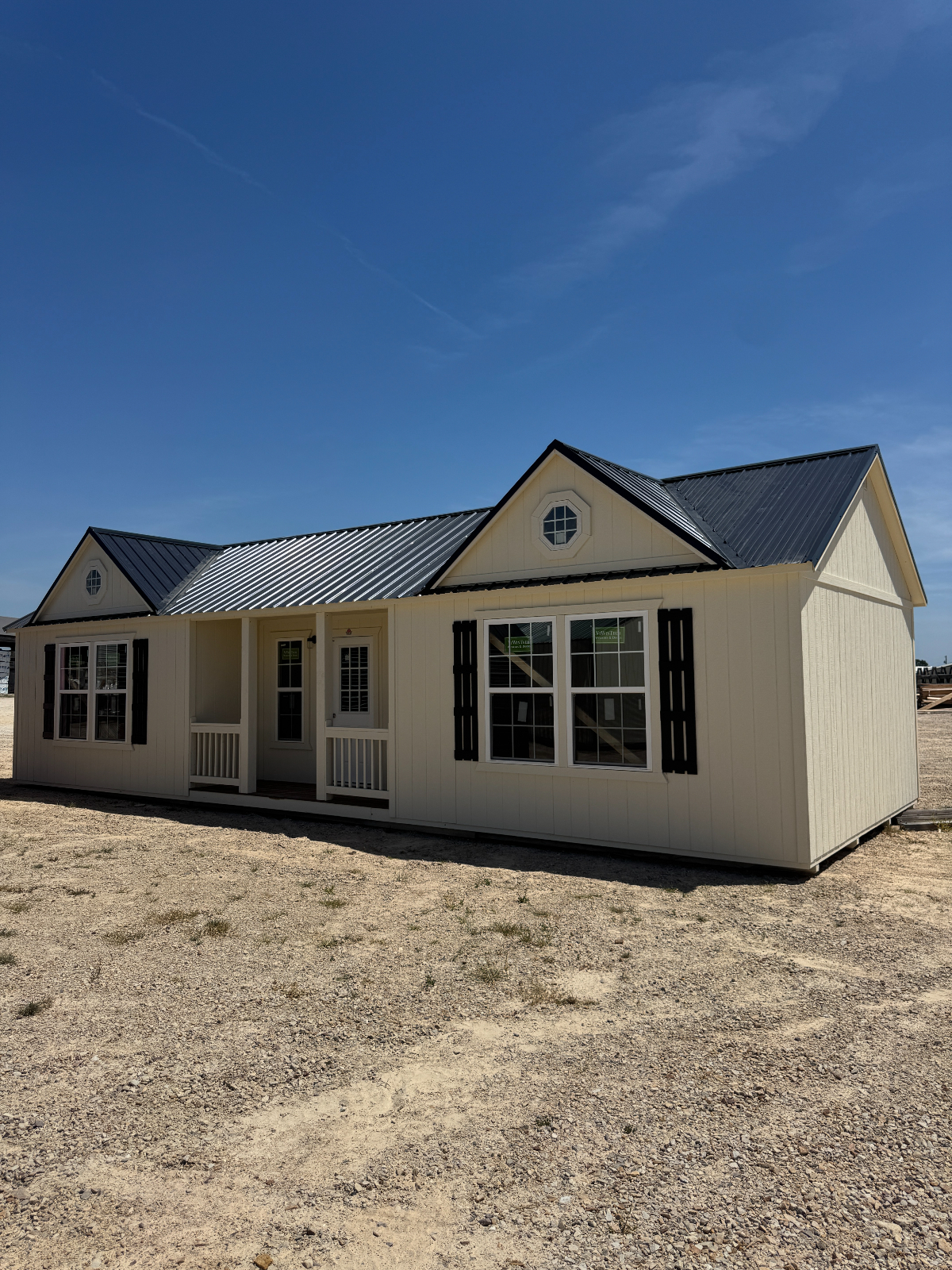 16' x 42' Branson Portable Buildings: Platinum A-Frame Side Cabin 16x42 in Pottsboro, TX - Spacious Living & Storage Solution for sale in Pottsboro, TX