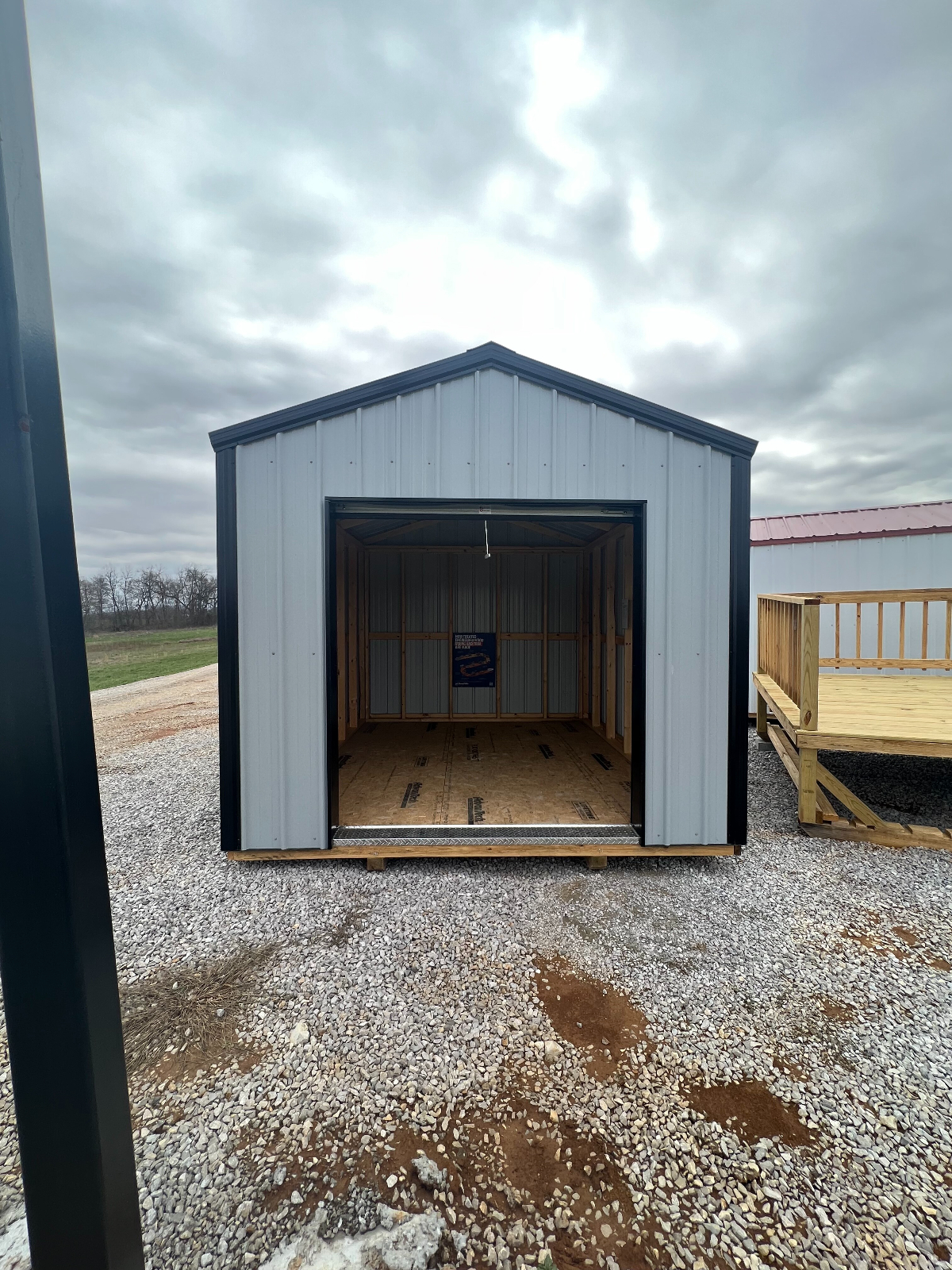 10 x 12 Metal Utility Garage Shed For Sale from Dry Fork Creek