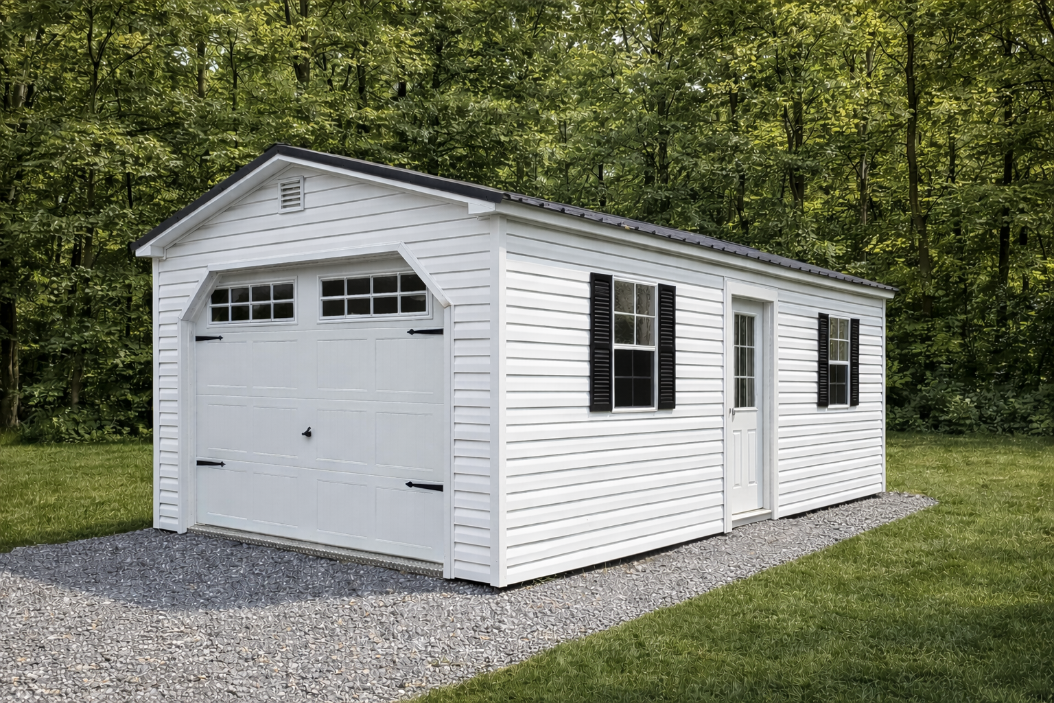 12' x 24' 12x24 Utility Garage A-Frame - Workshop & Storage in Caledonia, NY for sale in Caledonia, NY