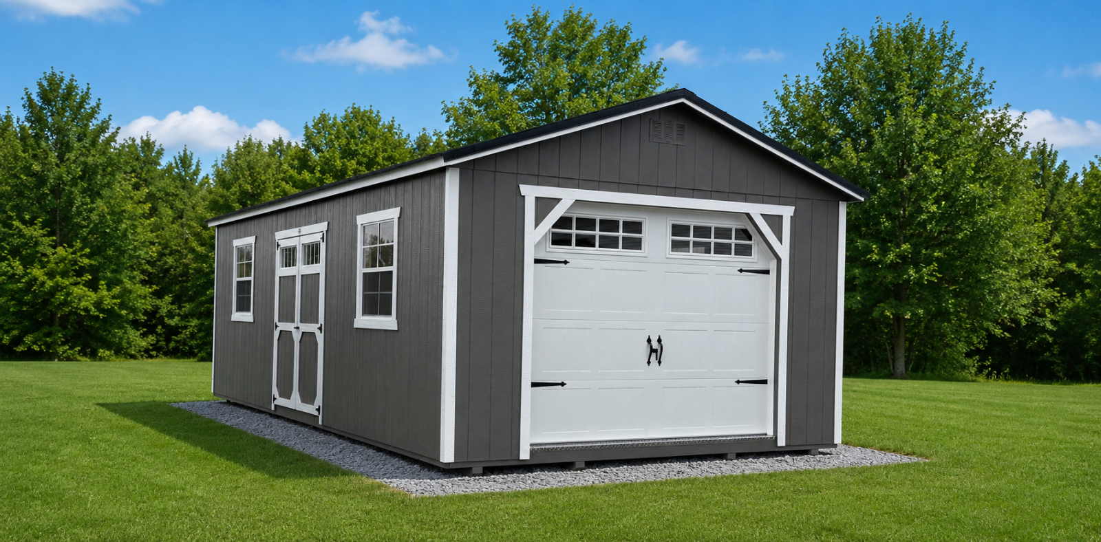 14' x 28' 14x28 Utility Garage A-Frame for Vehicle & Equipment Storage in Caledonia, NY for sale in Caledonia, NY