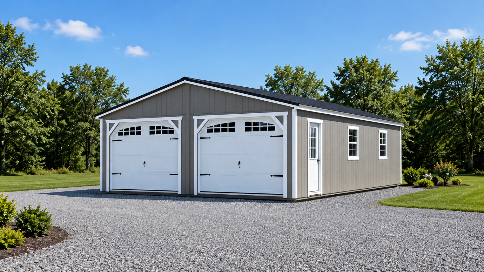 24' x 40' 24x40 Large Vehicle & Equipment Storage A-Frame Garage in Caledonia, NY for sale in Caledonia, NY