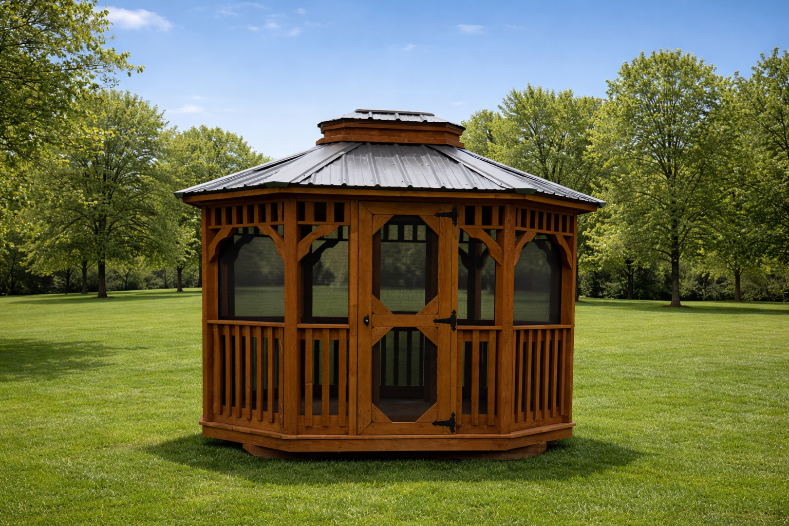 8' x 10' 8x10 Charming Outdoor Gazebo for Gatherings in Caledonia, NY for sale in Caledonia, NY