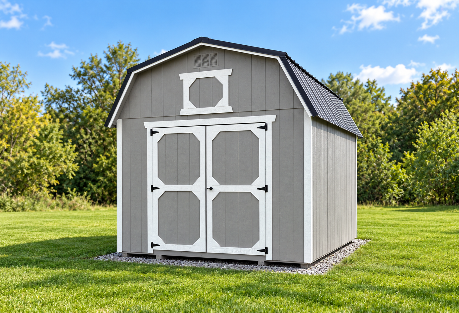 10' x 12' 10x12 Lofted Gambrel Shed for Garden Equipment Storage in Caledonia, NY for sale in Caledonia, NY