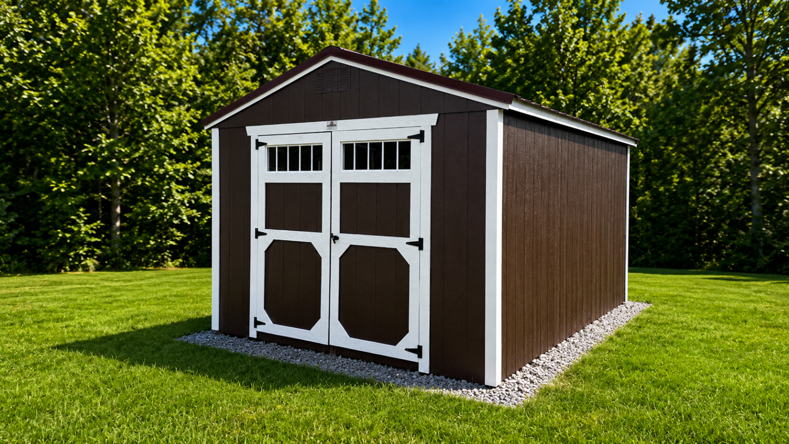 10' x 12' 10x12 A-Frame Utility Shed - Compact Tool Storage in Caledonia, NY for sale in Caledonia, NY