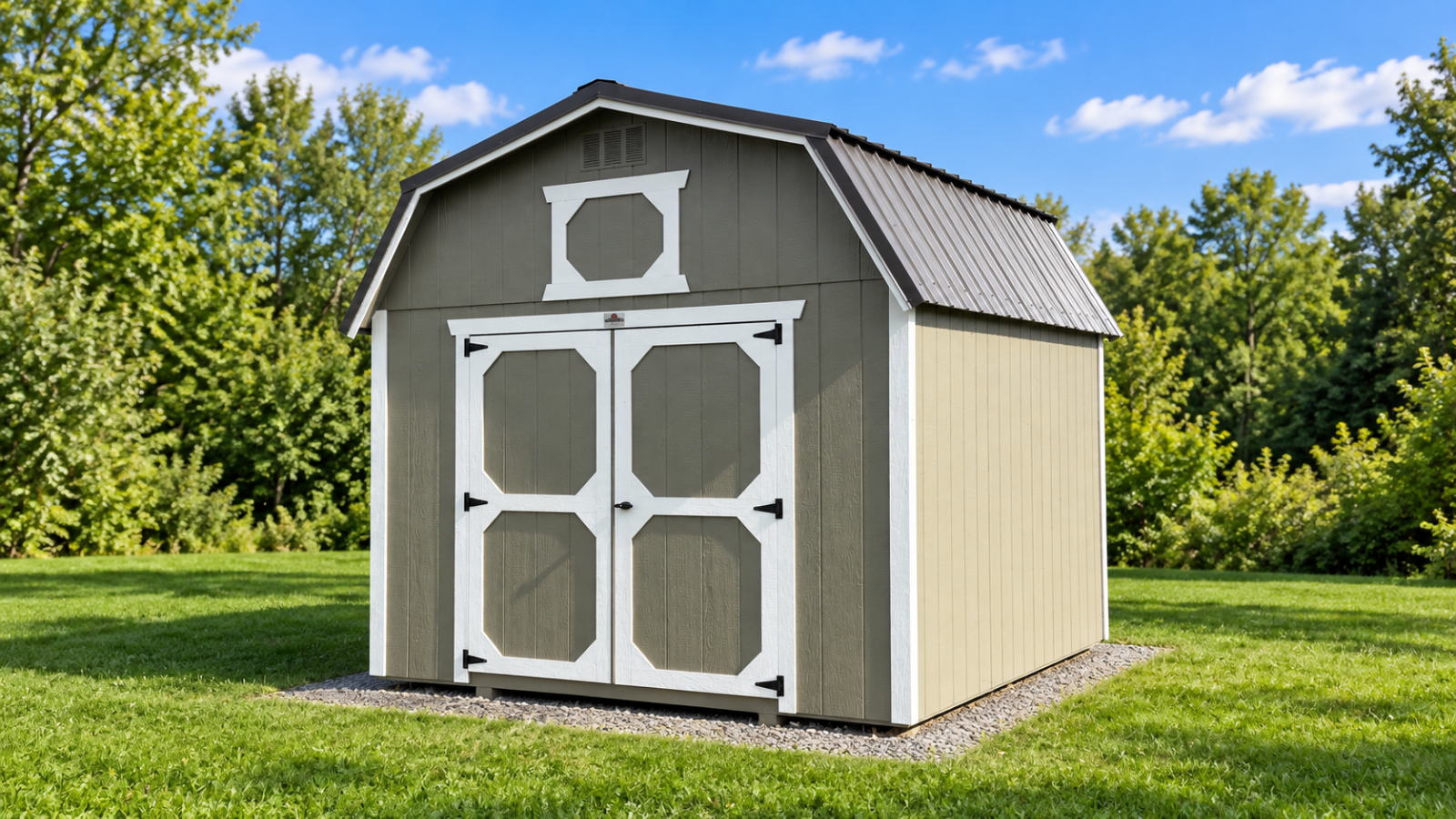 10' x 12' 10x12 Lofted Gambrel Shed for Small Space Organization in Caledonia, NY for sale in Caledonia, NY
