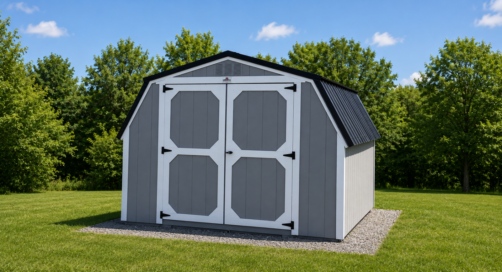 10' x 12' 10x12 Gambrel Barn Storage Ideal Garden Equipment Hub in Caledonia, NY for sale in Caledonia, NY
