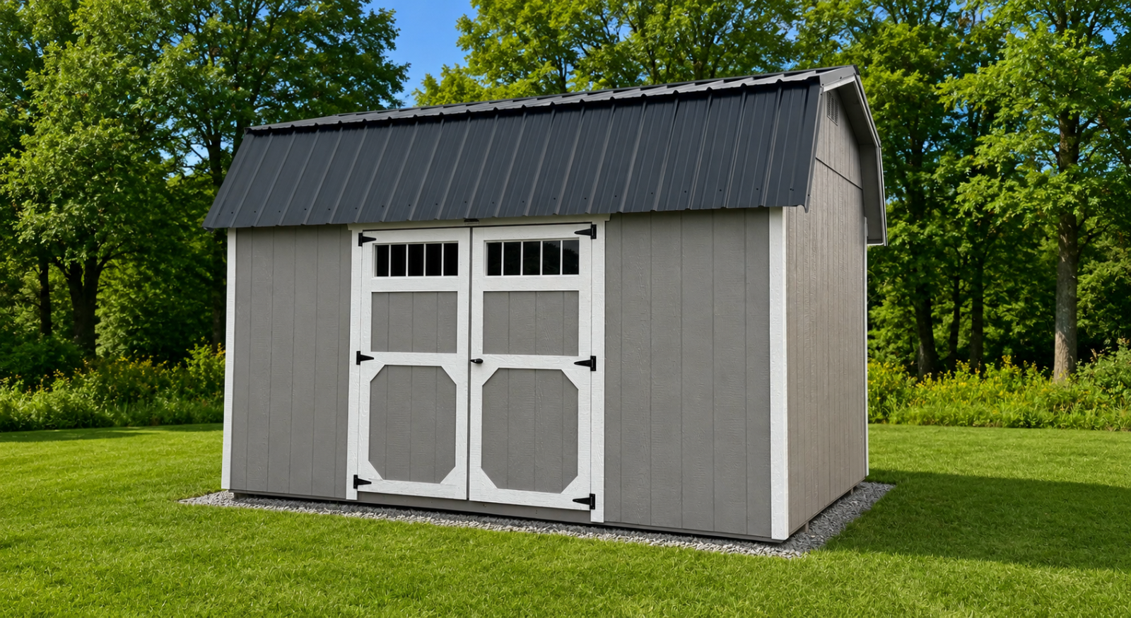 10' x 14' 10x14 Gambrel Lofted Barn Shed for Seasonal Organization in Caledonia, NY for sale in Caledonia, NY