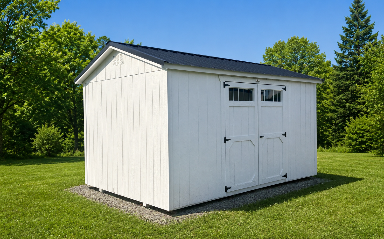 10' x 14' 10x14 Compact Tool Storage A-Frame Shed in Caledonia, NY for sale in Caledonia, NY