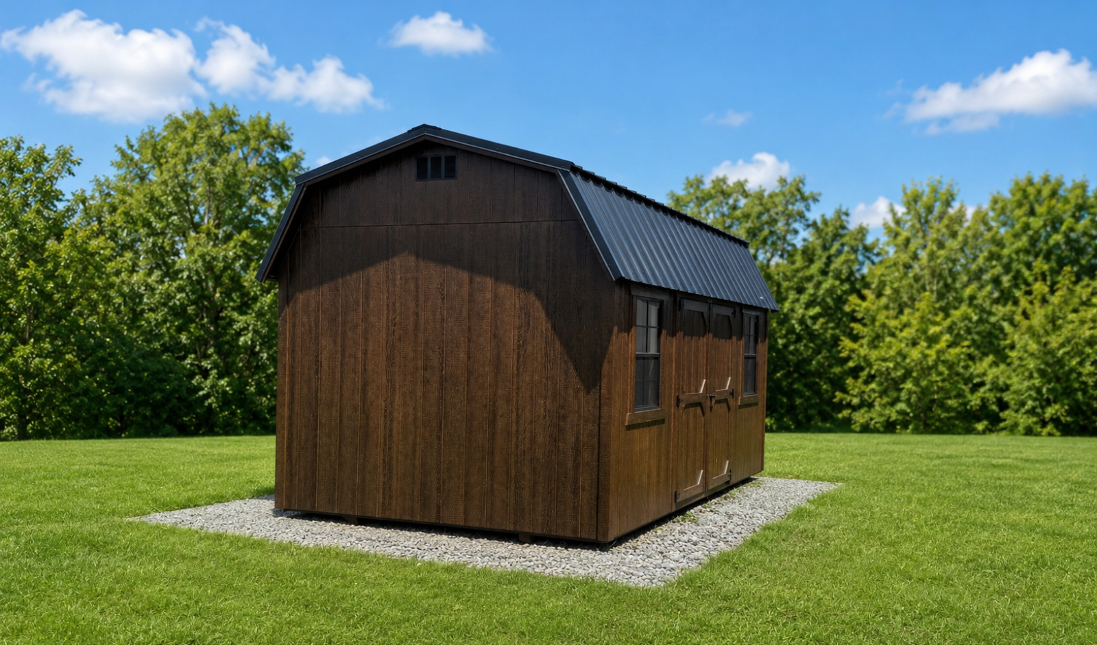 10' x 16' 10x16Lofted Gambrel Barn Shed for Seasonal Organization in Caledonia, NY for sale in Caledonia, NY