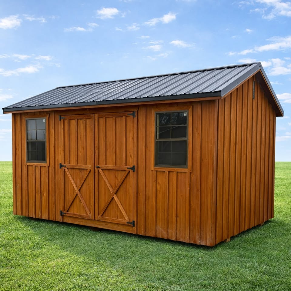 10' x 16' 10x16 A-Frame Shed for Hobby & Tool Storage in Caledonia, NY for sale in Caledonia, NY
