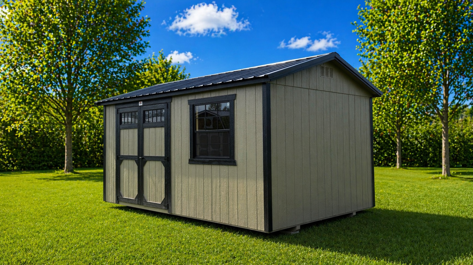 10' x 16' 10x16 A-Frame Utility Shed for Workshop & Equipment Storage in Caledonia, NY for sale in Caledonia, NY