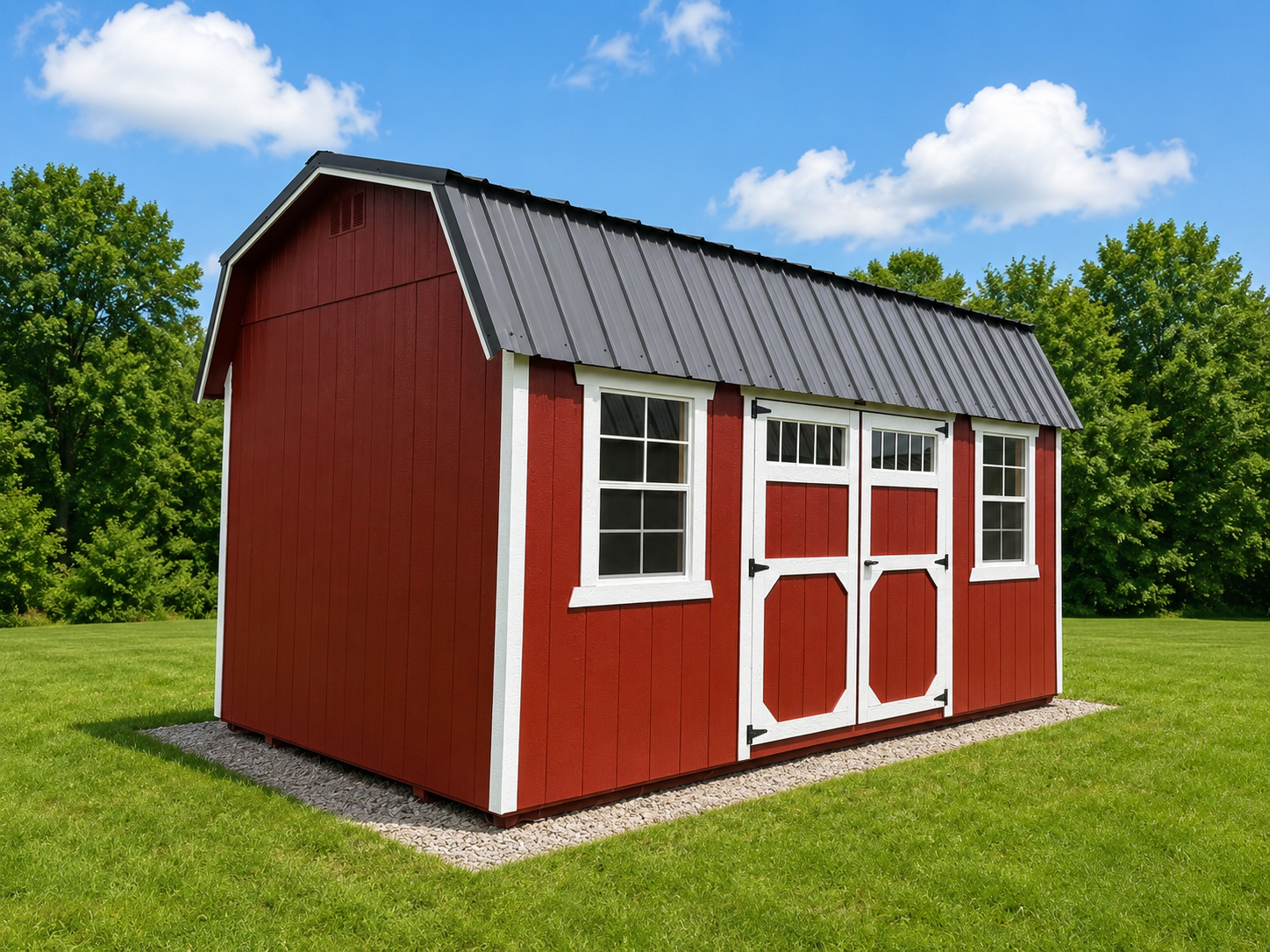 10' x 16' 10X16 Lofted Barn Shed for Seasonal Organization in Caledonia, NY for sale in Caledonia, NY