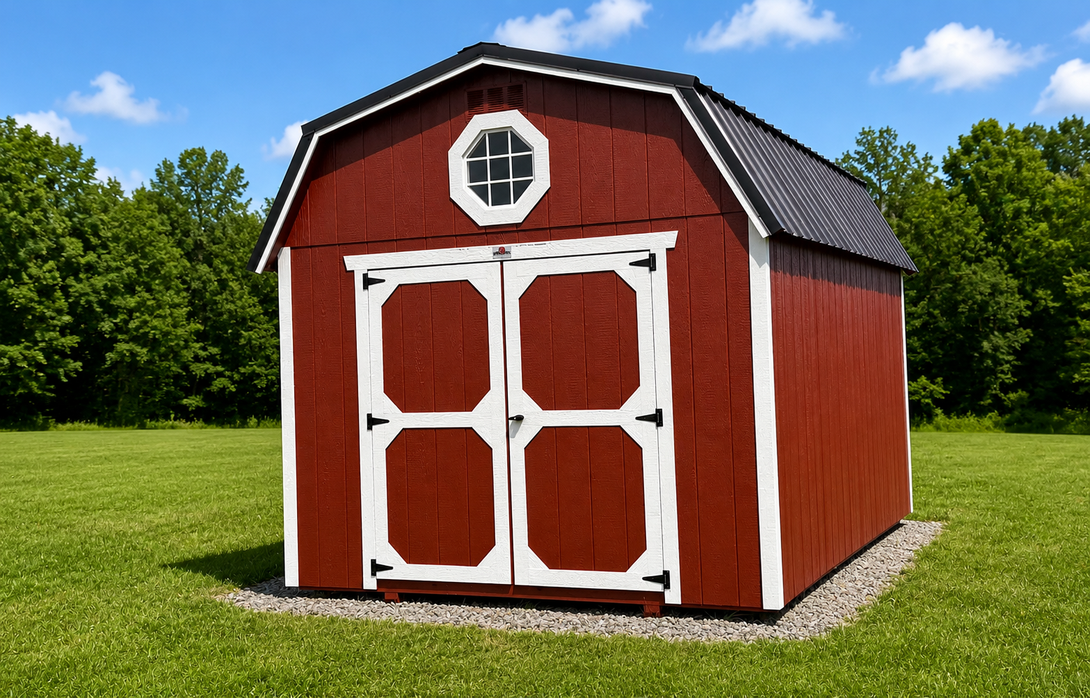 10' x 16' 10x16 Lofted Gambrel Storage Shed for Hobby & Tool Storage in Caledonia, NY for sale in Caledonia, NY