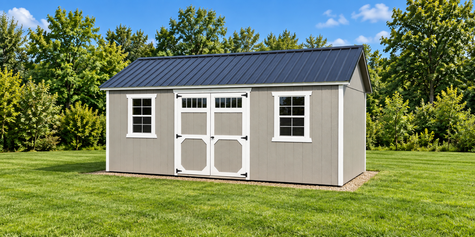 10' x 20' 10x20 A-Frame Utility Shed for Hobby & Tool Storage in Caledonia, NY for sale in Caledonia, NY