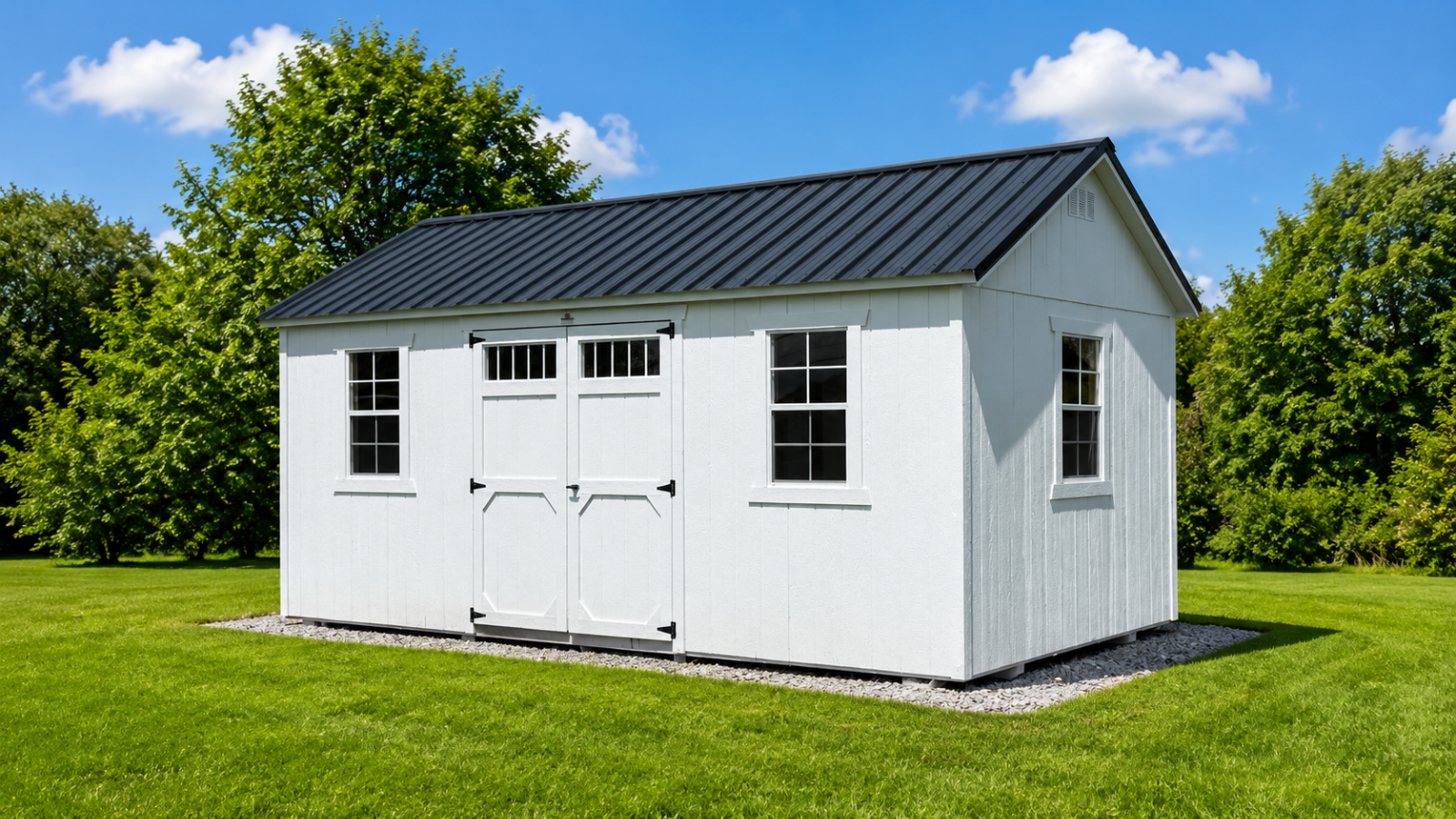 10' x 20' 10x20 A-Frame Utility Shed for Hobby & Tool Storage in Caledonia, NY for sale in Caledonia, NY