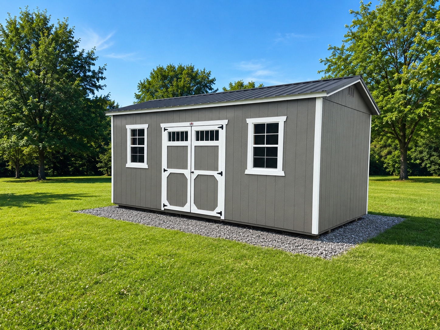 10' x 20' 10x20 A-Frame Utility Shed for Workshop & Equipment Storage in Caledonia, NY for sale in Caledonia, NY