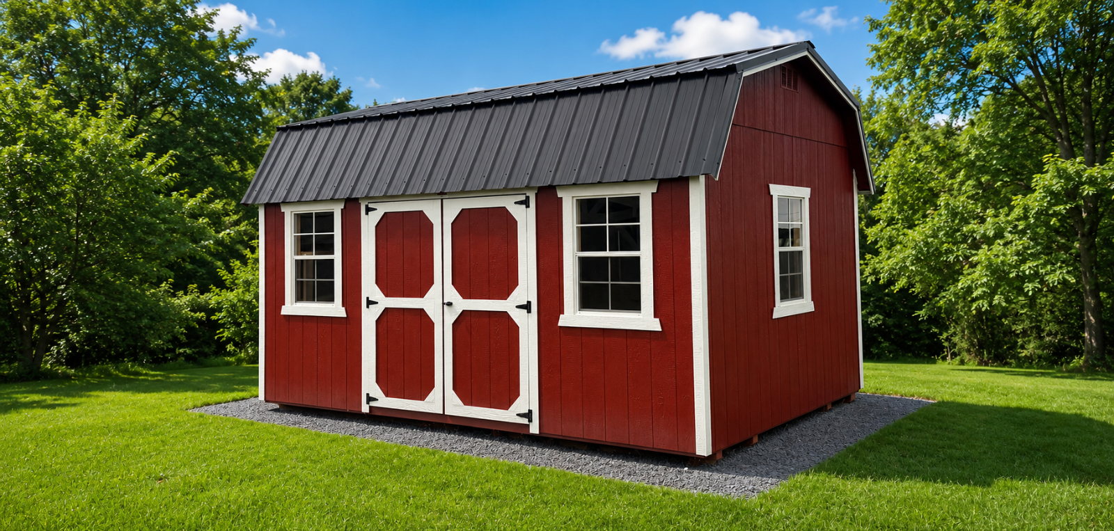 12' x 16' 12x16 Lofted Barn Shed for Workshop & Storage in Caledonia, NY for sale in Caledonia, NY