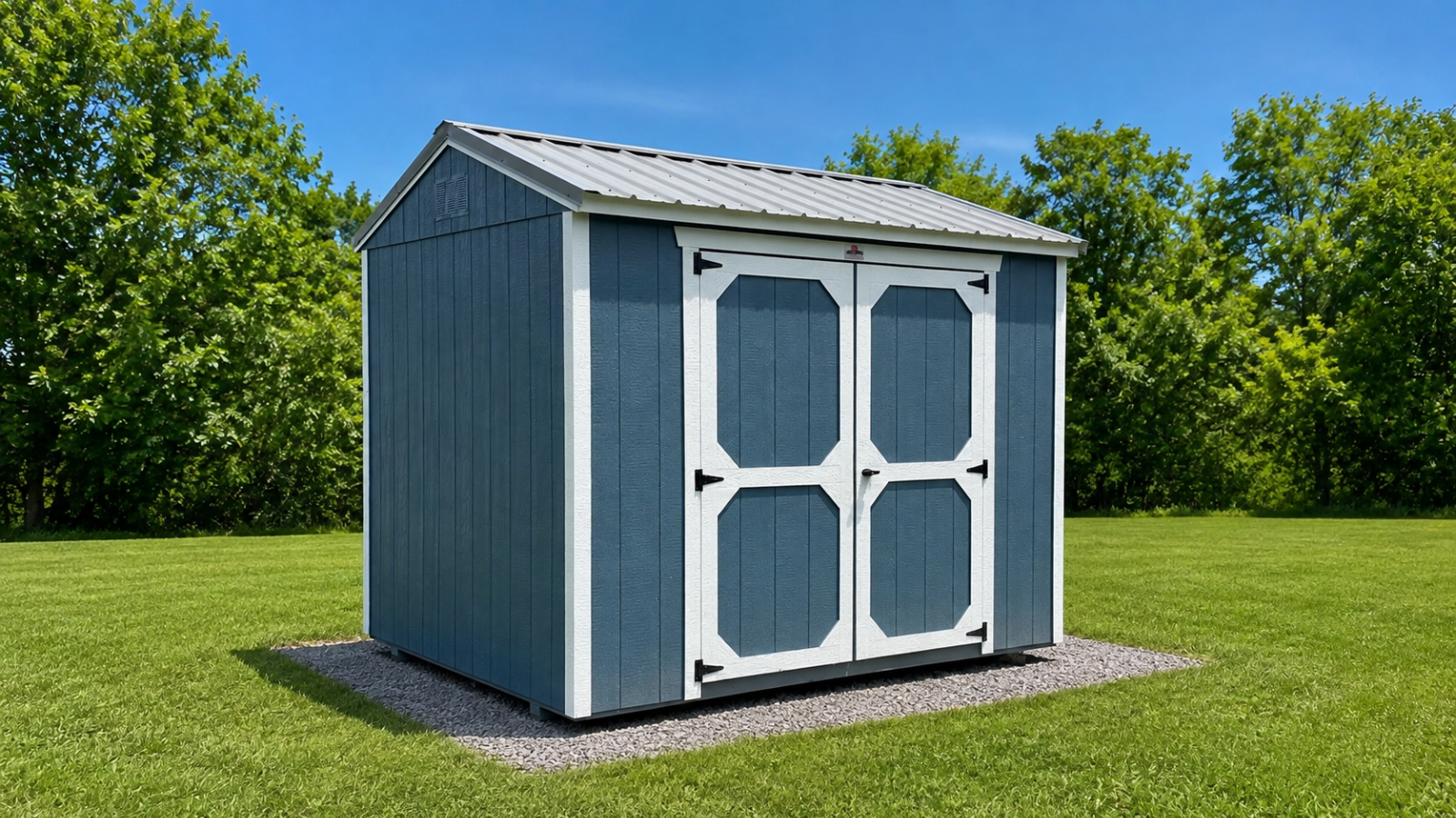 8' x 10' 8x10 Compact Tool Storage Utility Shed A-Frame in Caledonia, NY for sale in Caledonia, NY