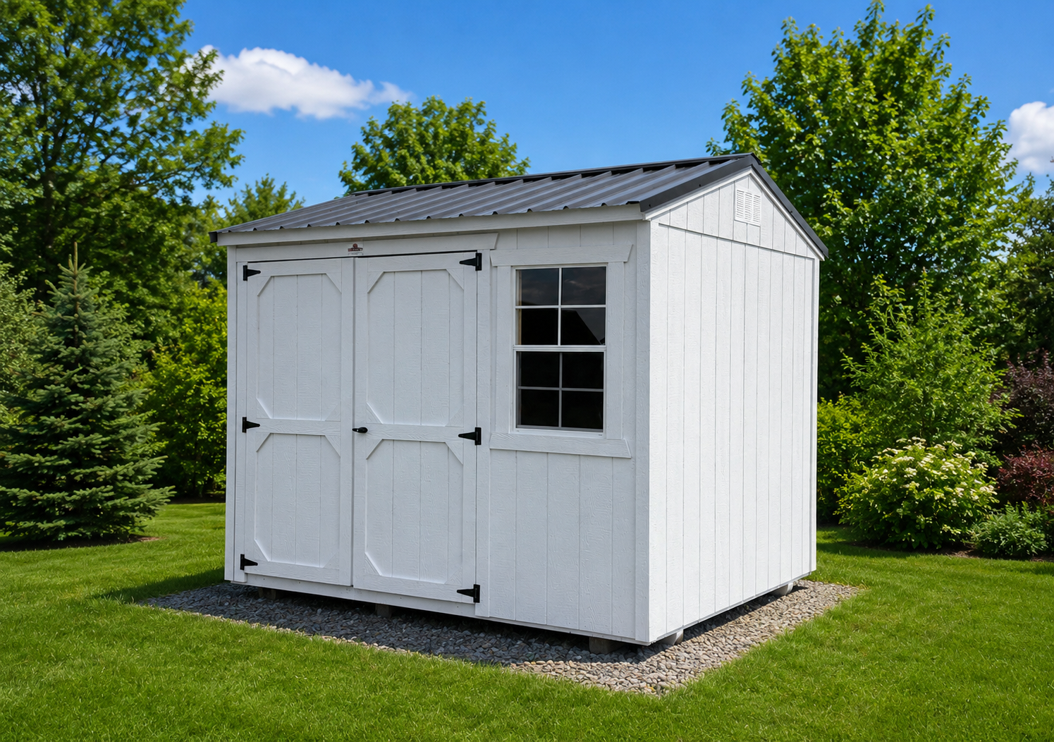 8' x 10' 8x10 Compact Tool Storage A-Frame Shed in Caledonia, NY for sale in Caledonia, NY