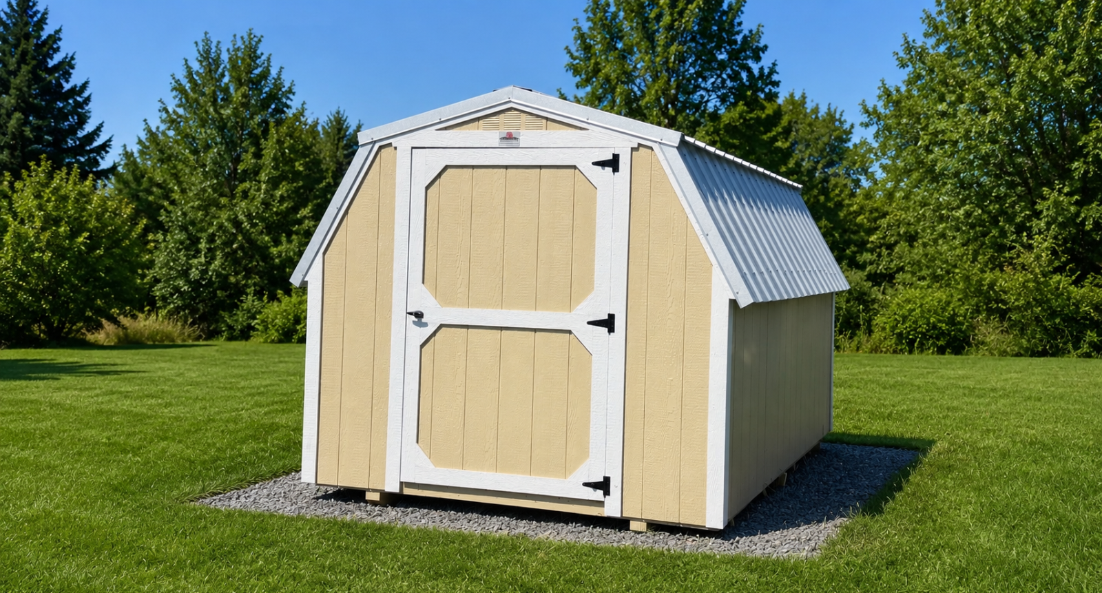 8' x 12' 8x12 Gambrel Barn Shed for Compact Tool Storage in Caledonia, NY for sale in Caledonia, NY
