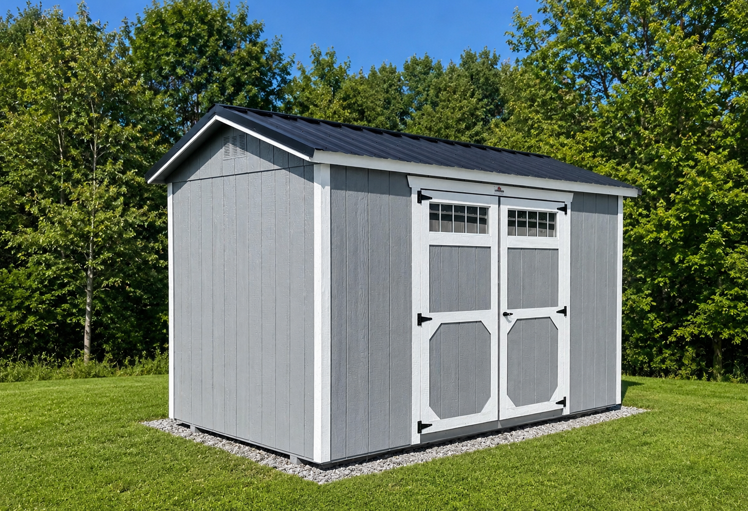 8' x 12' 8x12 Compact Tool Storage Shed A-Frame in Caledonia, NY for sale in Caledonia, NY