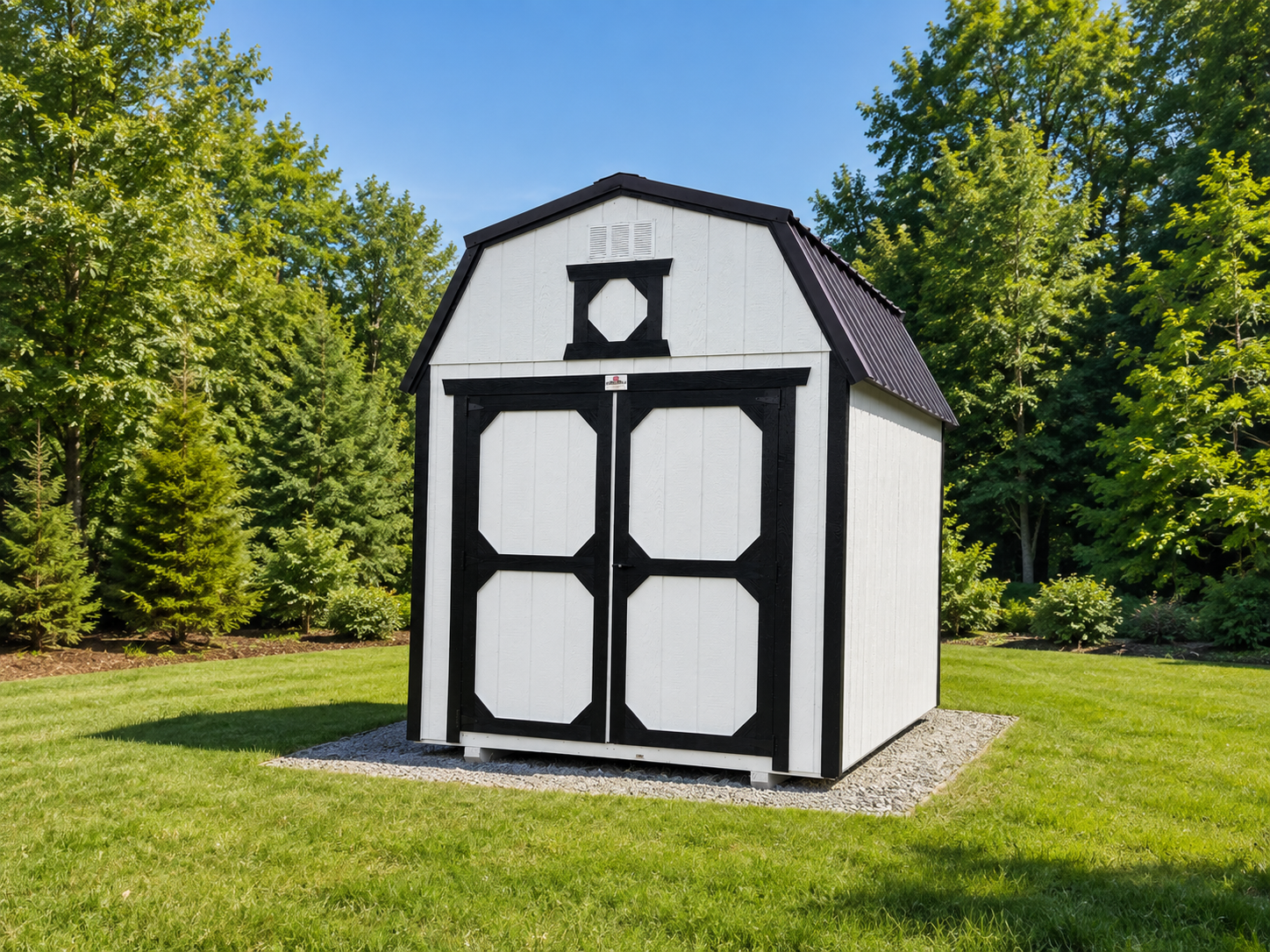 8' x 10' 8x10 Lofted Gambrel Shed for Compact Tool Storage in Caledonia, NY for sale in Caledonia, NY