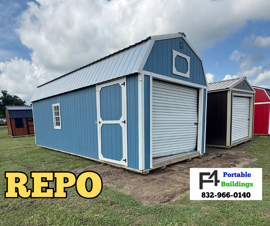 12' x 28' 12 x 28 Lofted Barn Garage for sale in Liberty, TX